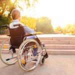 woman in wheelchair